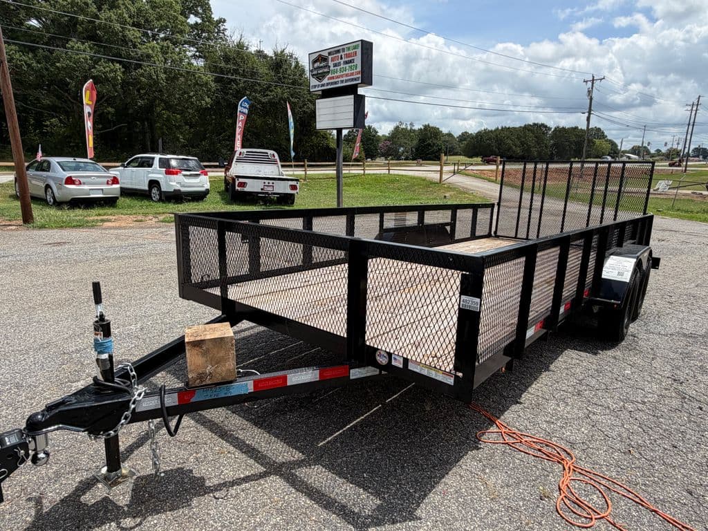 2025 Triple Crown Trailers 7X18 TA Landscaping Trailer